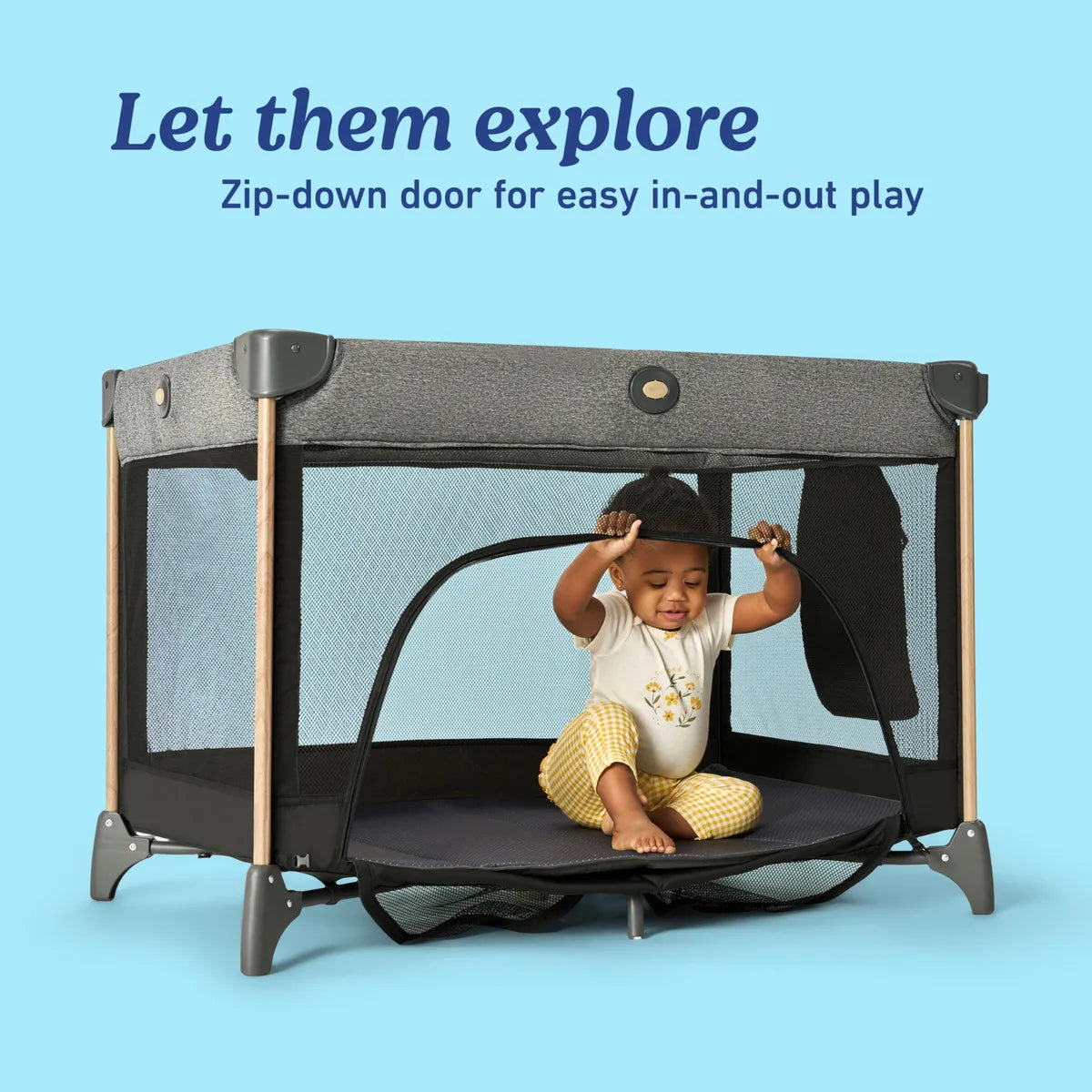Pack N Play Close2baby Seat Lux Cuna Plegable Milán Color Diseño De La Tela