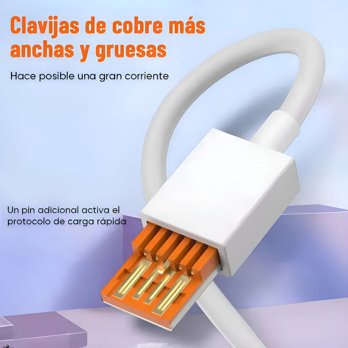 Cargador Turbo 120w + Cable Para Xiaomi Redmi Teléfono Cargador 120w Rápido Cargador Color Blanco