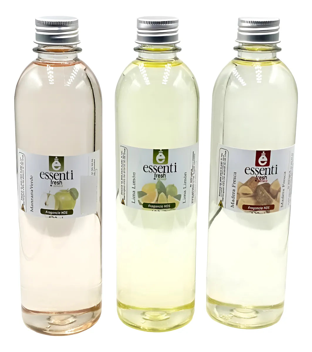 Fragancias Hds Para Humidificador Set X 3 Unds De 500 Ml Blanco