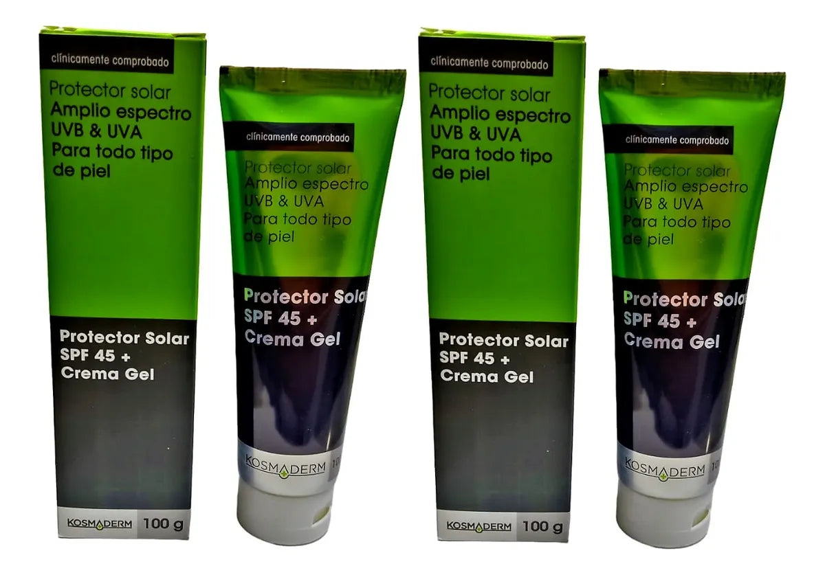 2 Protector Solar Spf 45 100g