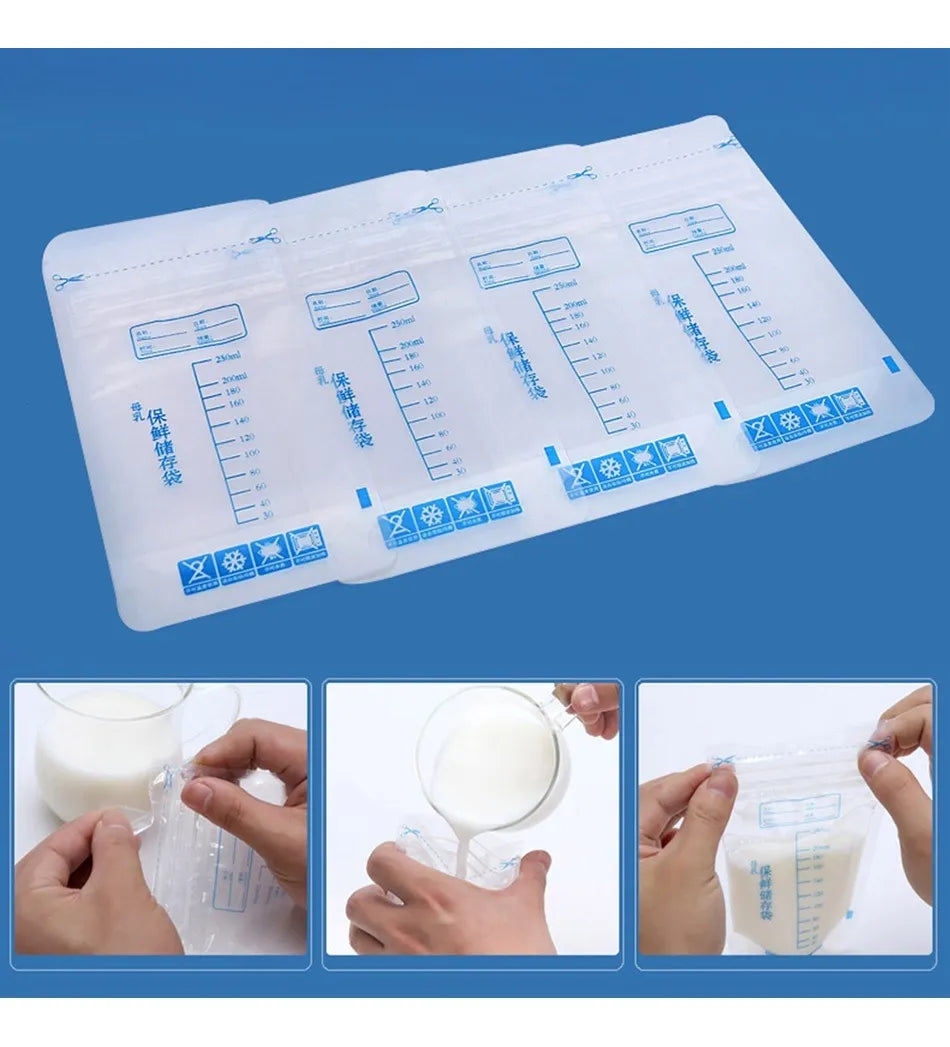 Bolsas Para Almacenar Leche Materna X 60 Unidades