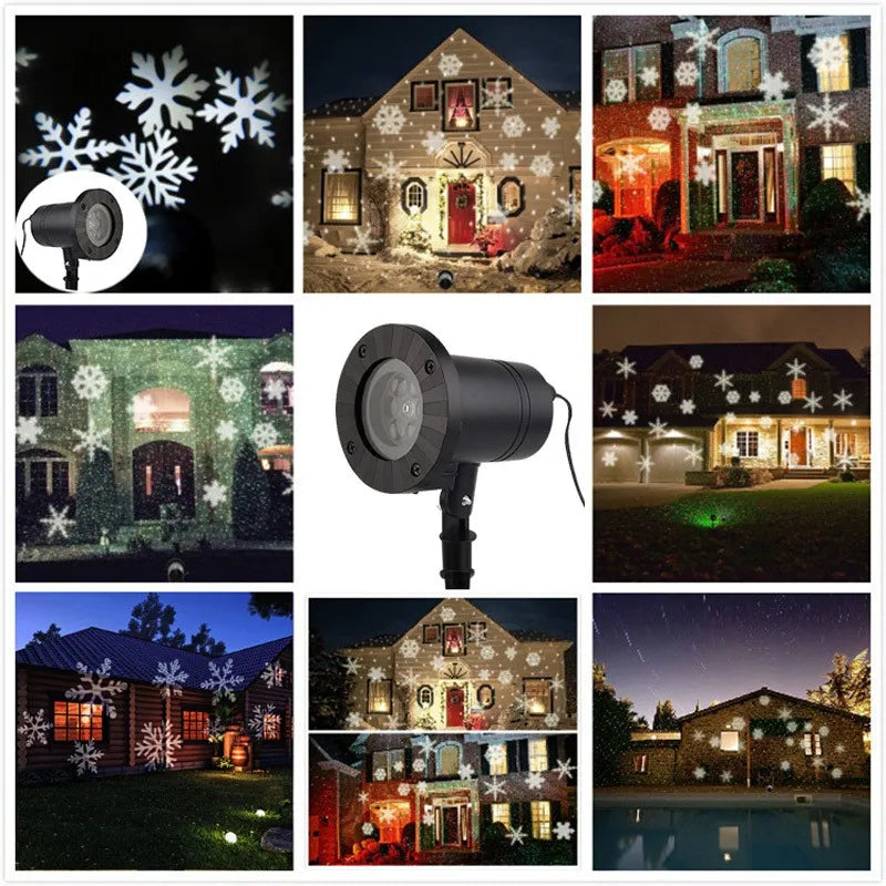 Proyector Luces Navideñas Led Unbrand Tipo Láser Móvil