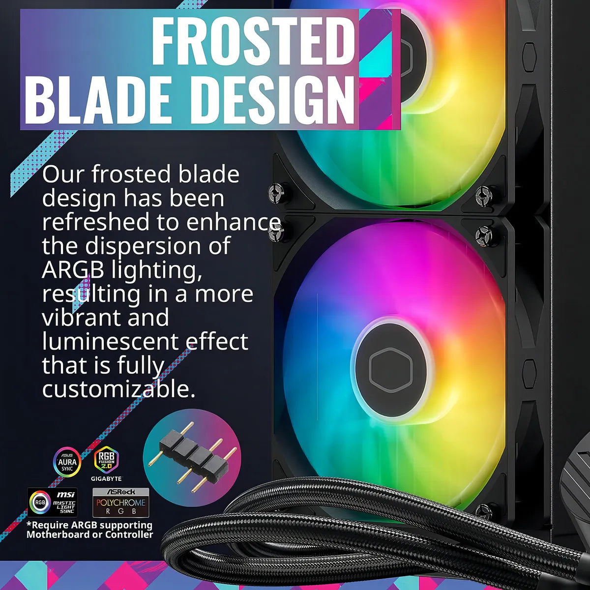 Refrigeracion Liquida Cooler Master 360l Core Argb