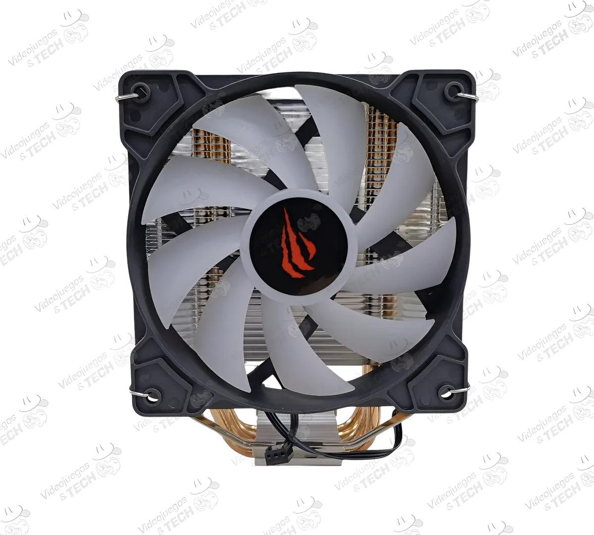 Disipador De Aire Enfriador De Cpu Rgb Para Intel Y Amd.