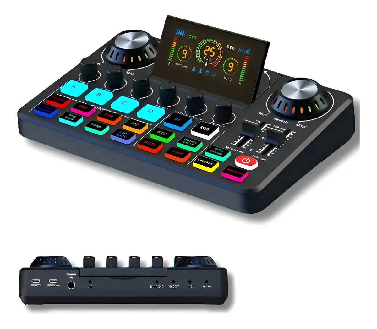 Mezclador Tarjeta De Sonido Profesional Usb Bluetooth F668