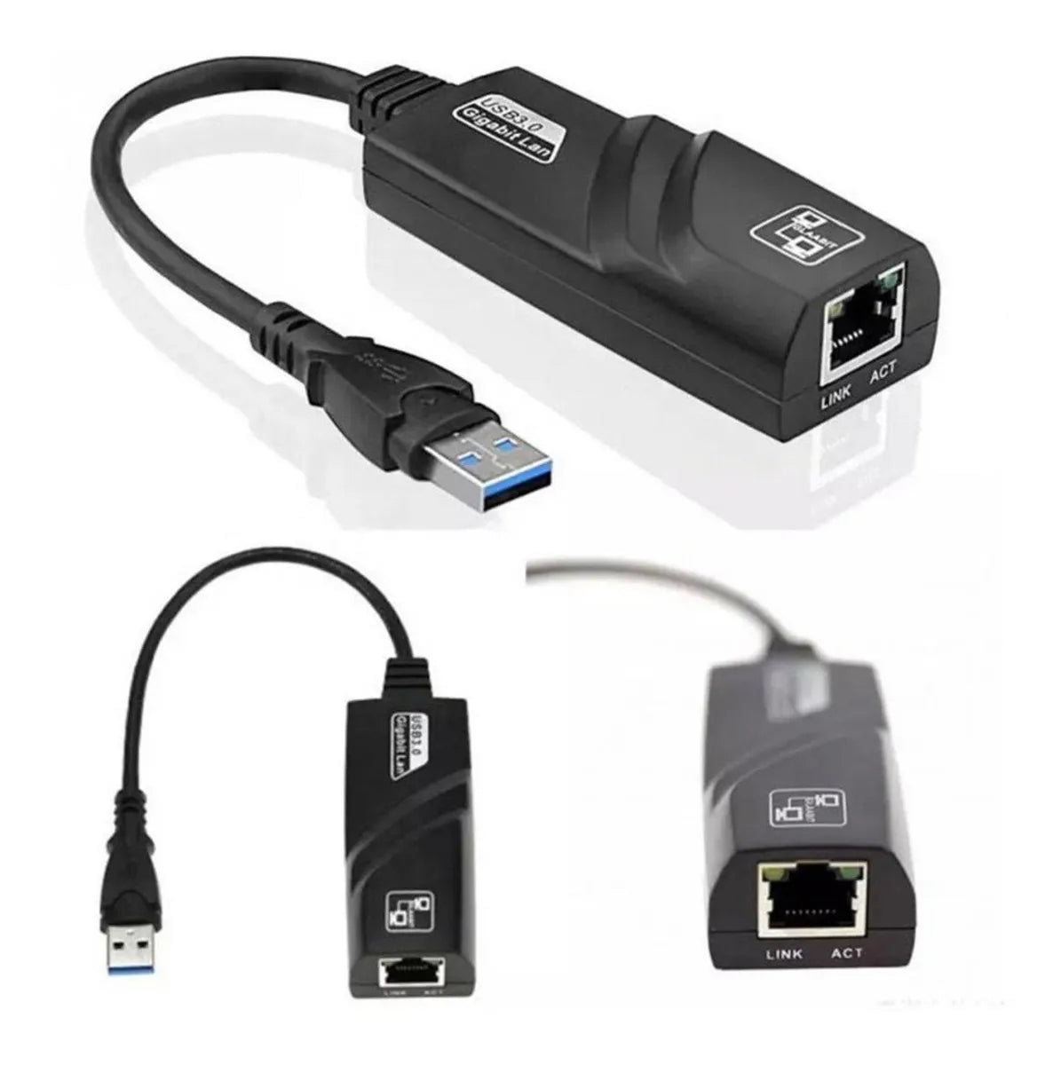 Convertidor Adaptador Usb 3.0 A Red Gigabyte 10/100/1.000