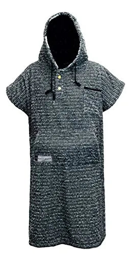Poncho Cambiante De Surf Y Toalla Con Capucha