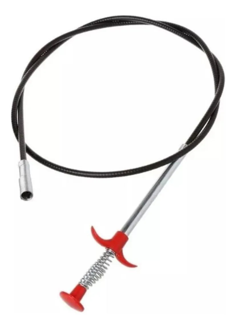 Sonda Destapa Cañería 1.60cm Lavamanos, Baños, Tinas, Duchas