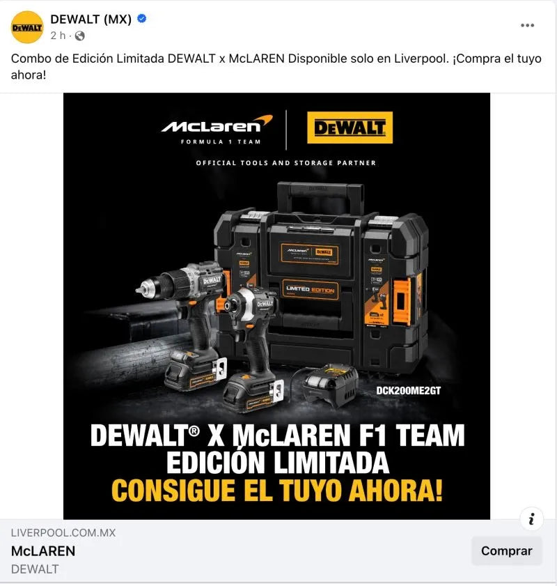 T Aladro 1/2 + Atornillador 1/4 20v Brushless Dck200 Dewalt Negro 50 Hz / 60 Hz
