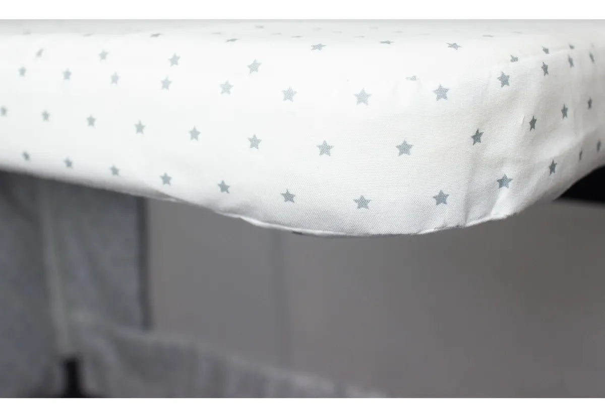 Cuna Colecho Bebesit Side By Side Con Mosquitero Negro