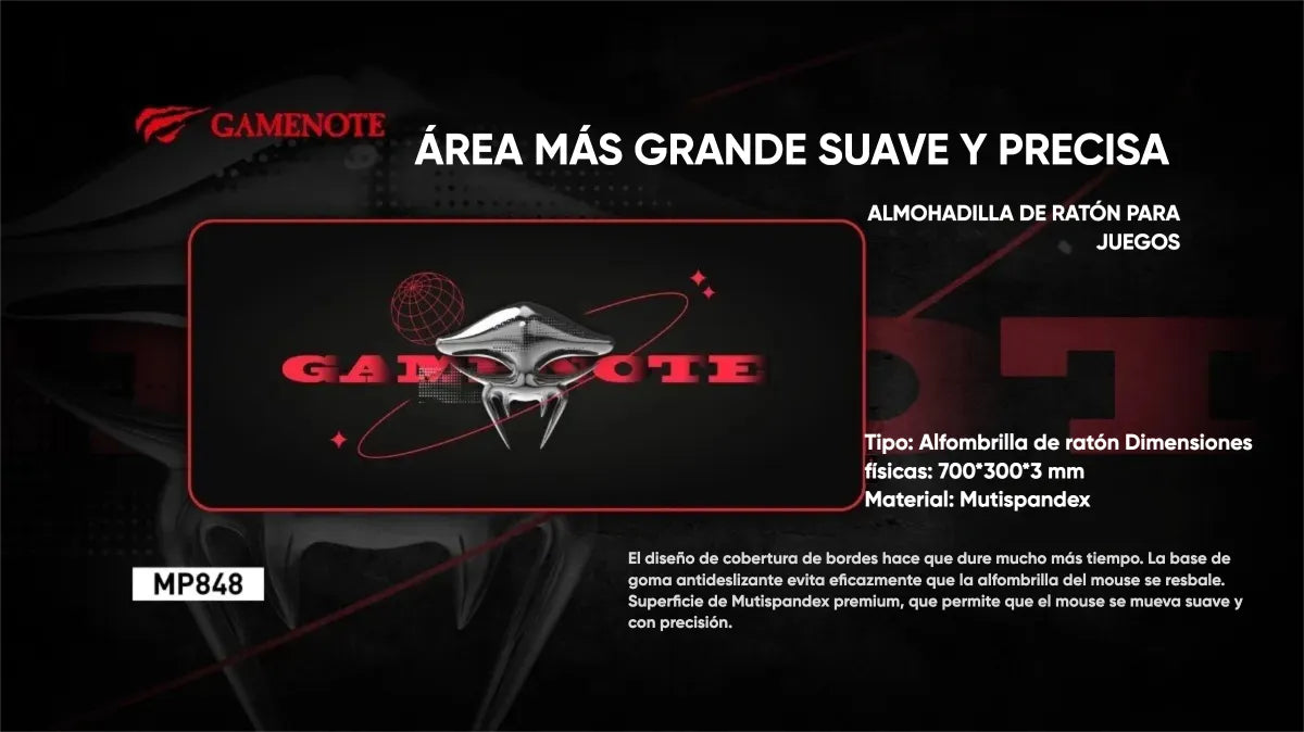 Alfombrilla Antideslizante Para Pc Havit Mp848