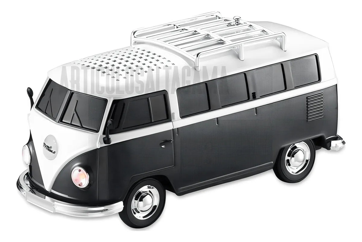 Parlante Portatil Carro Bluetooth Radio Fm Usb Micro Sd Aux Color Negro