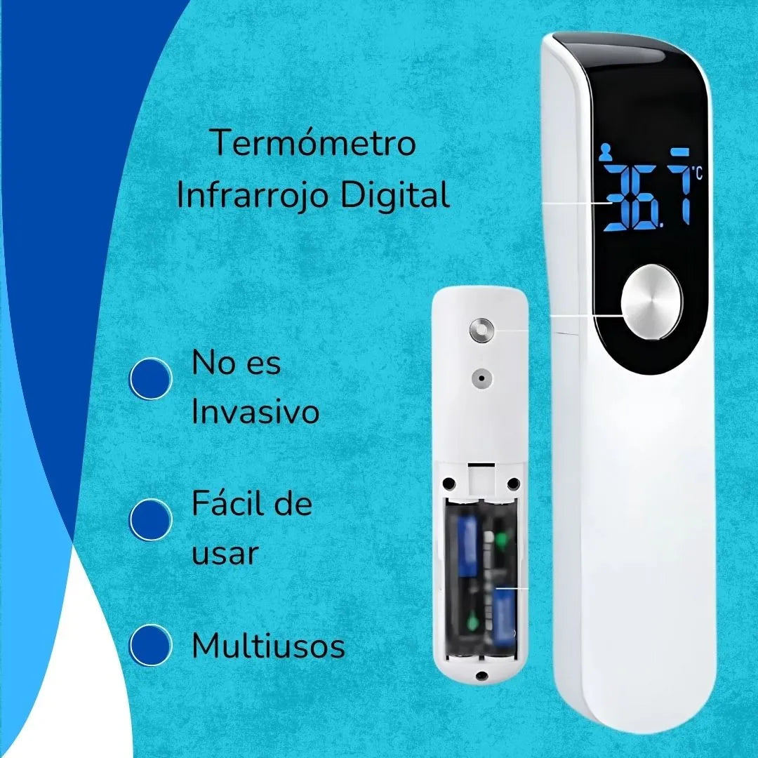 Termómetro Digital Sin Contacto Infrarrojo Bebé Adulto Niños