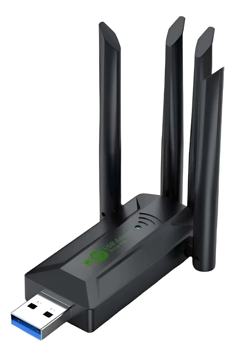 Antena Adaptador Wifi 5 Windows, Linux, Mac Os 10.9 - 10.15
