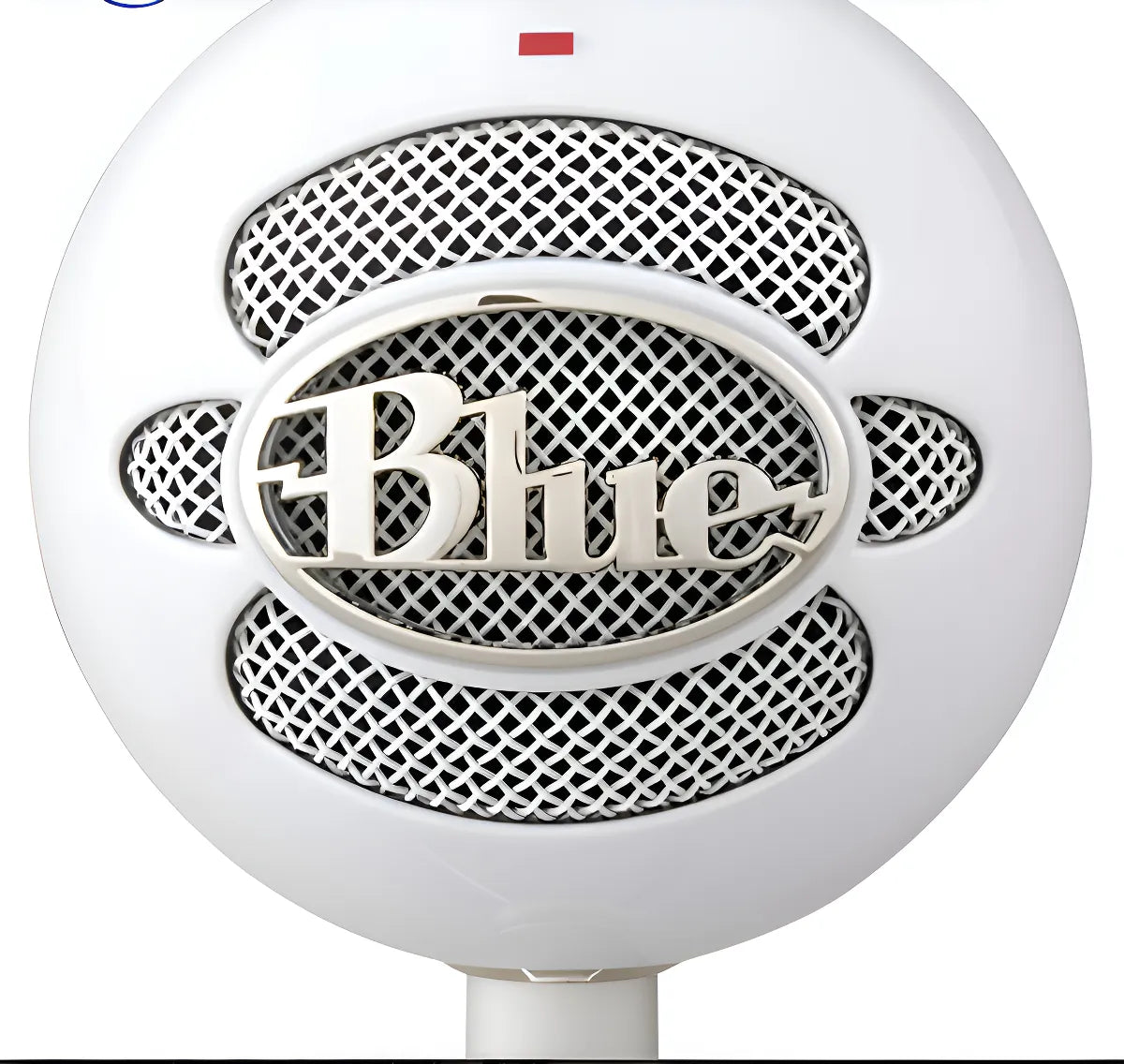 Micrófono Blue Snowball Ice Condensador Cardioide color blancoS