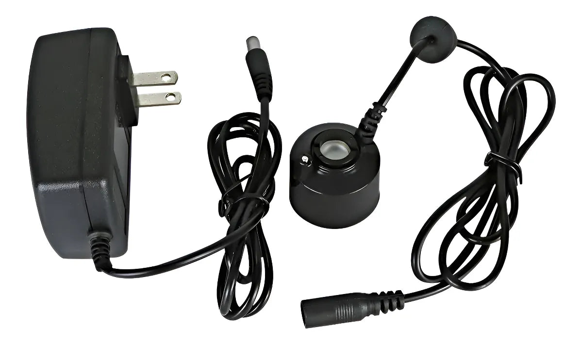 Kit Humidificador + Adaptador 24v, Incubadora, Vivero Negro