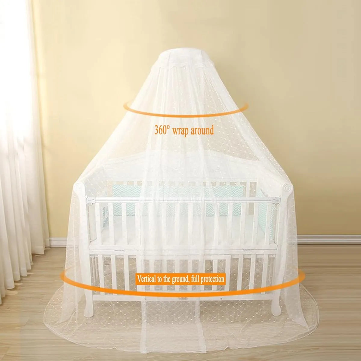 Cama Para Bebés Y Niños Pequeños Cuna Tipo Domo Mosquitera