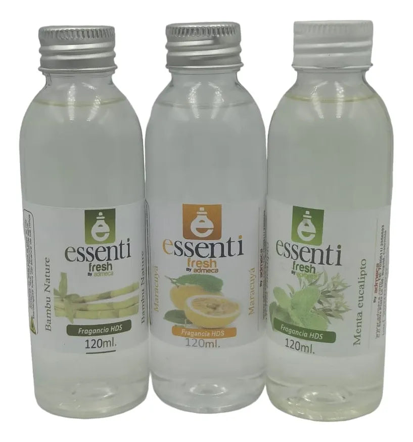 Esencias Hidrosolubles Set X 3 De 120 Ml Para Humidificador