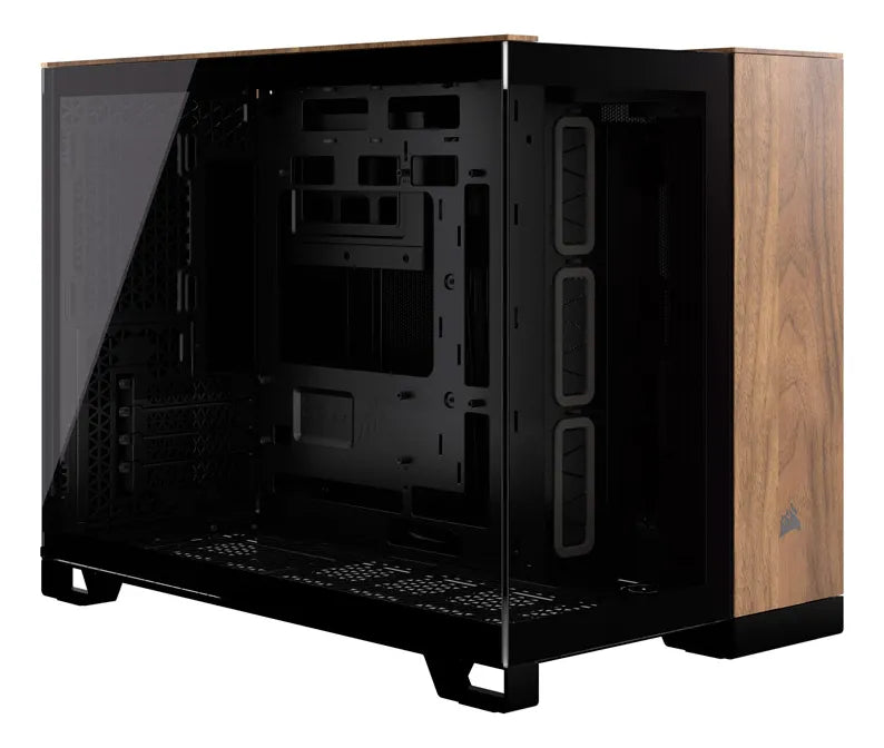 Chasis Corsair 2500x Micro-atx Negro Madera