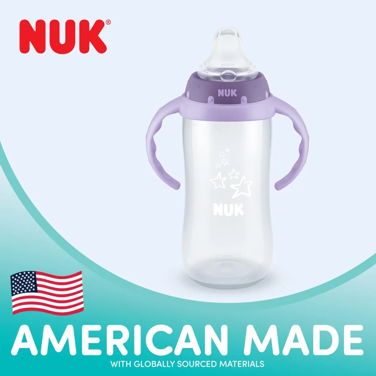Vaso Nuk Entrenador 5 Onzas * Animales / Boquilla Blanda Blanco