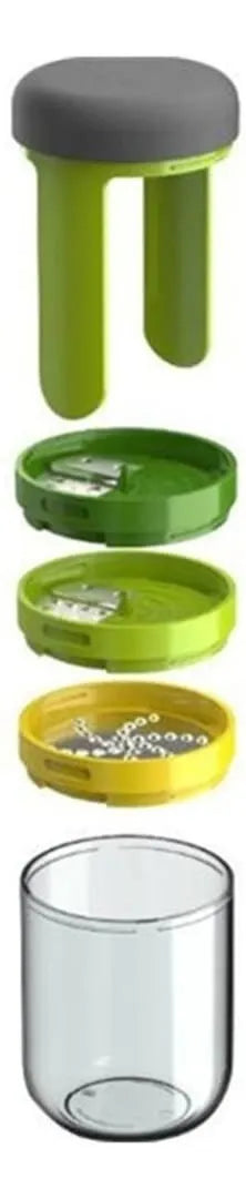 Picador Cortador Espiral Frutas Verduras Cuchillas 3 En 1