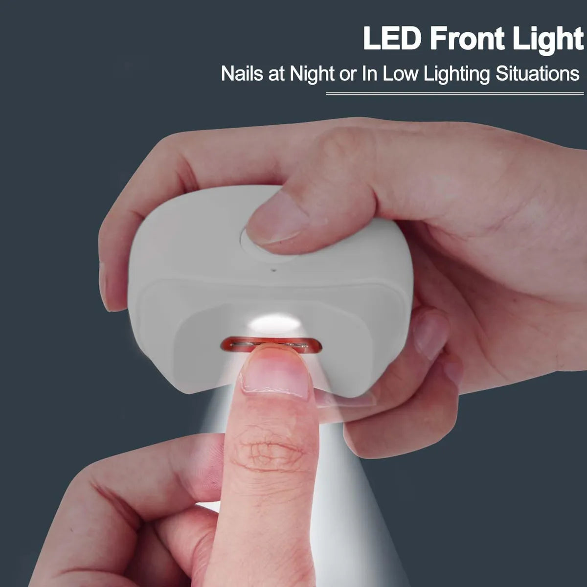 Cortaunas Electrico Automatico Con Luz Led Y 2 Velocidades C