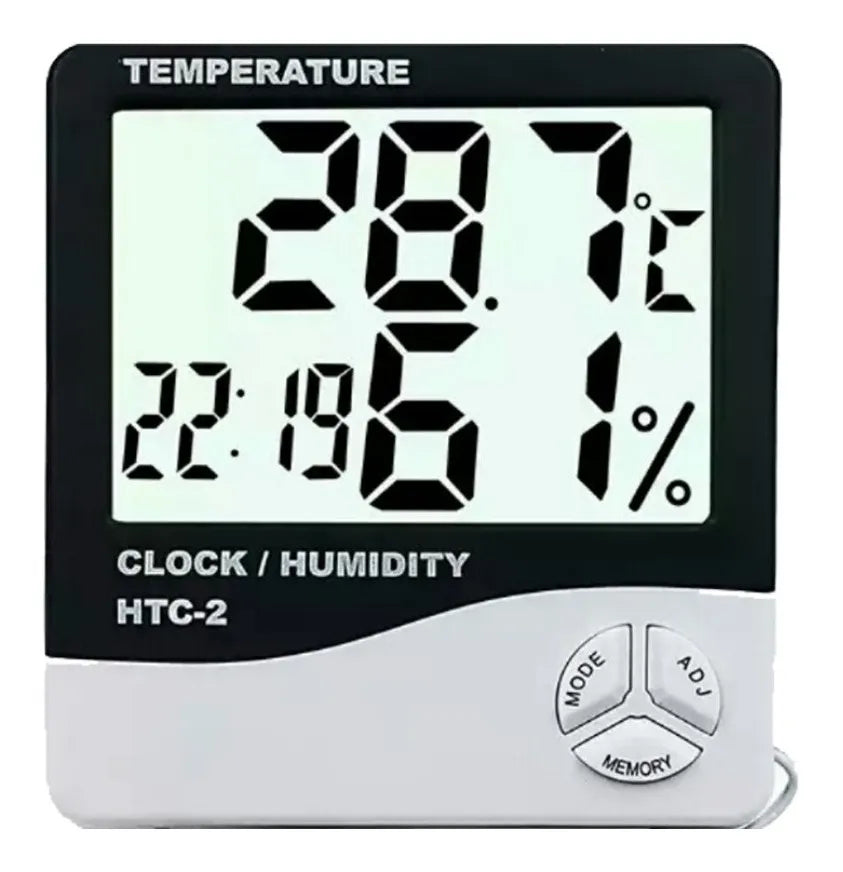 Termohigrometro Digital Temperatura Ambiente Y Humedad