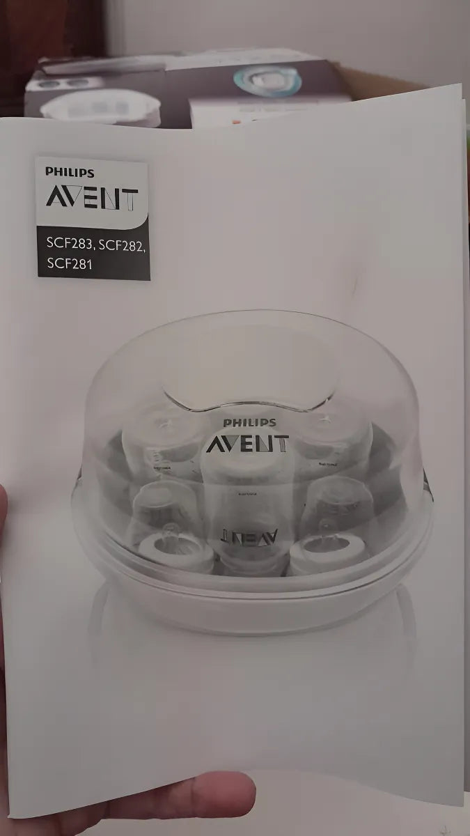 Esterilizador Avent Vapor Microondas Scf282/02 C/accesorios