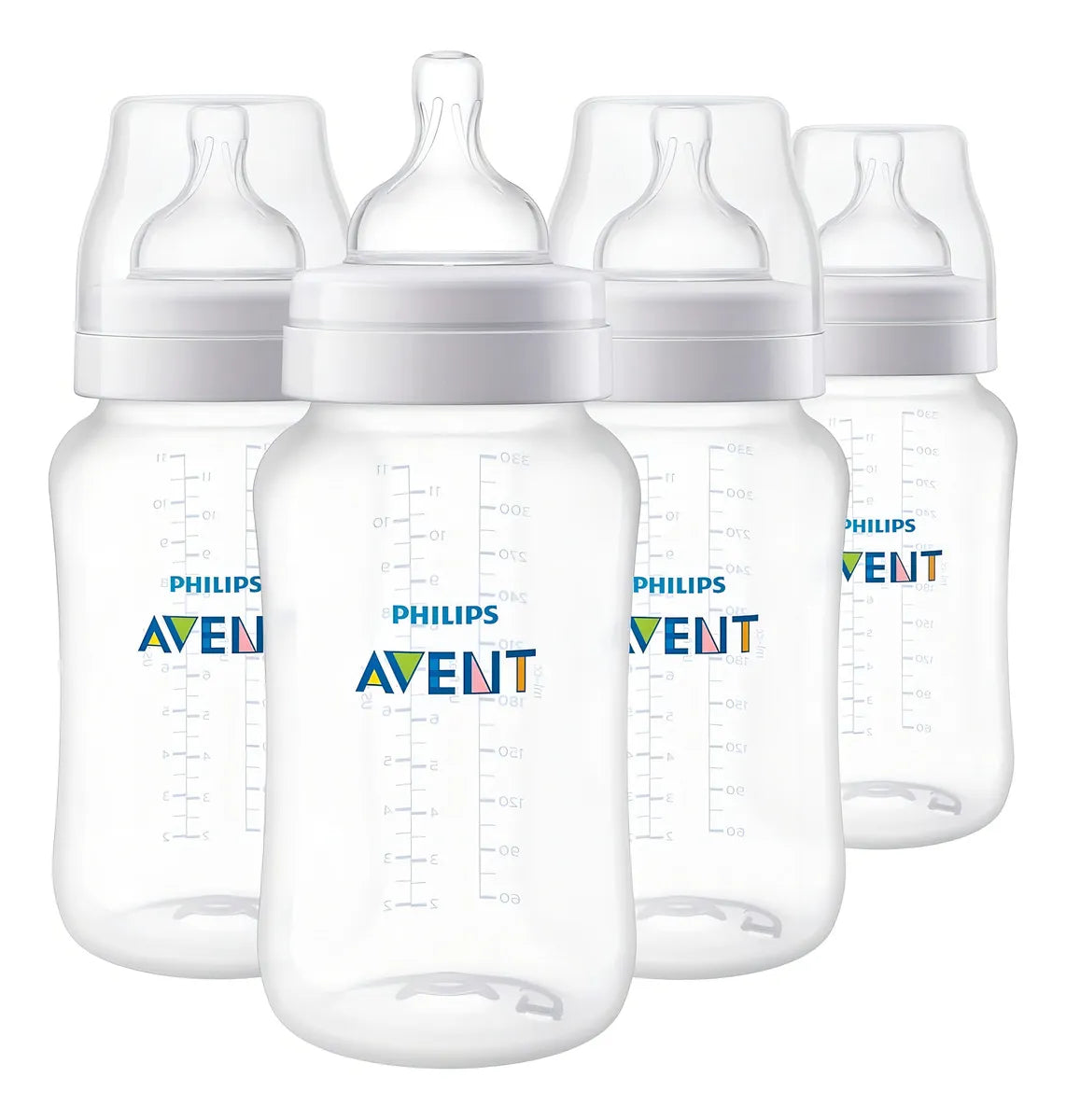 Philips Avent Teteros Biberones Anticólicos, 11 Onzas Color Blanco
