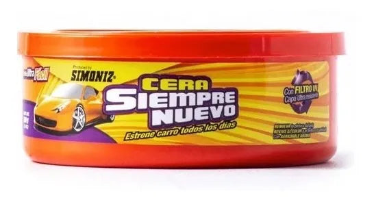 Kit 6 Productos Simoniz Vehículo Carro Siempre Nuevo Limpiez