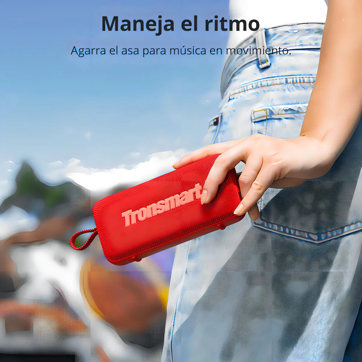 Tronsmart Trip 2 Bocina Bluetooth Portátil Para Exteriorir