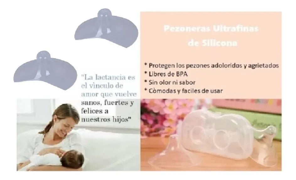 Pezoneras Ultrafinas Para Lactancia