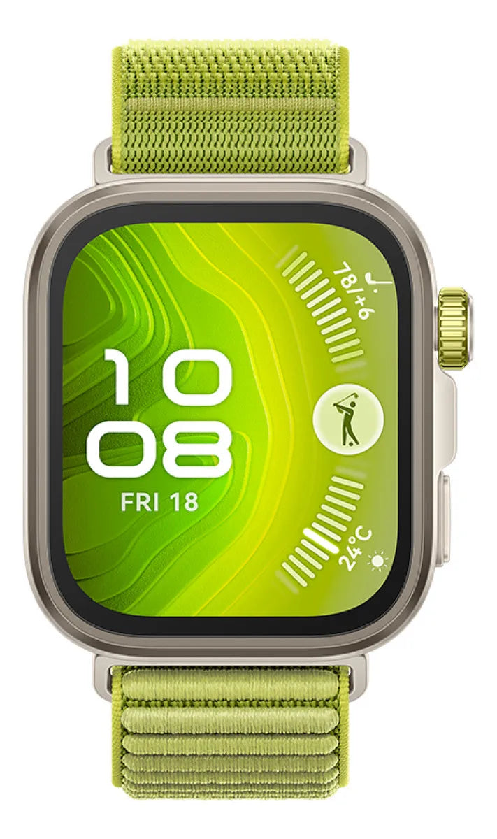 Huawei Watch Fit 4 Pro Smartwatch Gps, Golf, Análisis Ecg, Verde