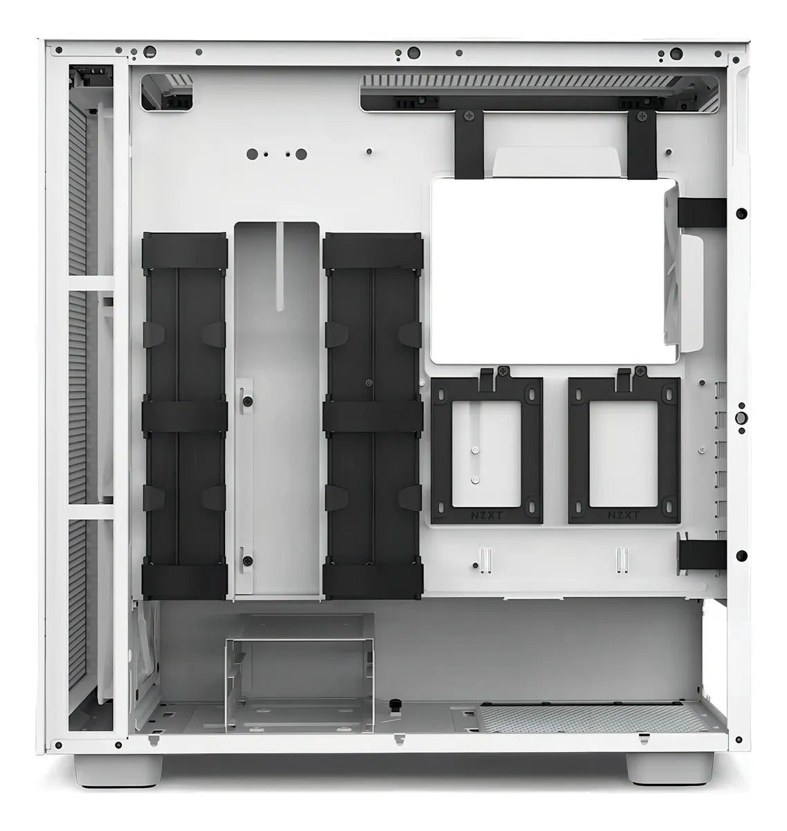 Gabinete Gaming Nzxt H7 Flow Rgb Cm-h71fw-r1 Atx Color Blanco