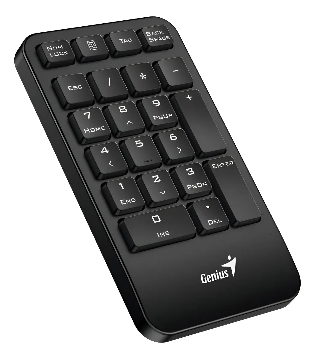 Teclado Numerico Inalambrico Para Pc O Notebook Genius 1000 Teclado Negro Idioma Español Latinoamérica