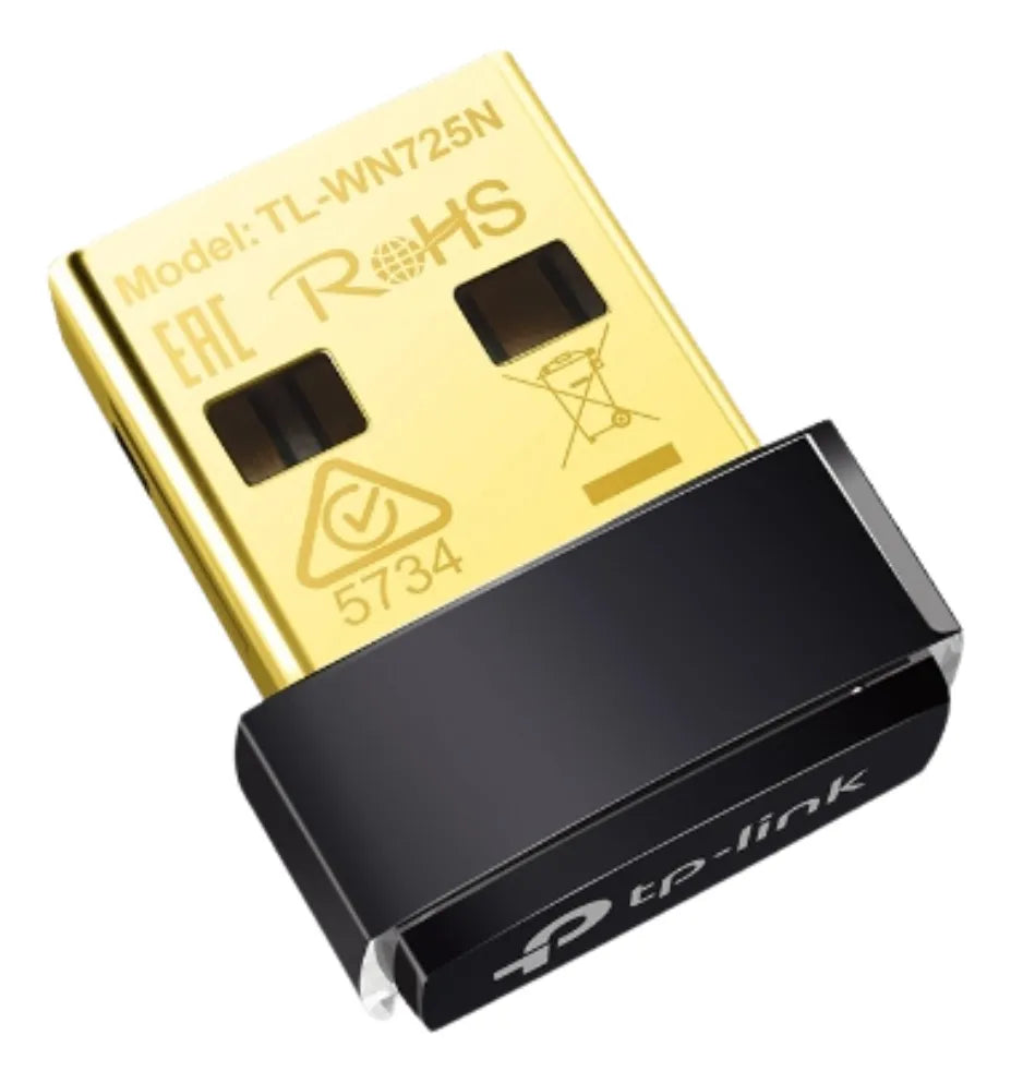 Adaptador De Red Tplink Nano Usb N 2.4 Ghz, 150mbps