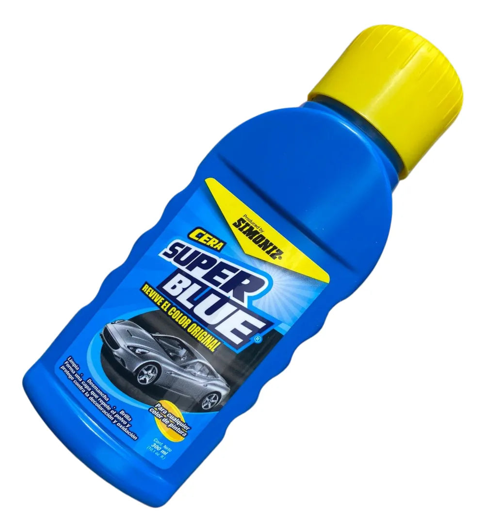 Shampoo Brillo Simoniz 500ml Y Cera Superblue Y Ambientador