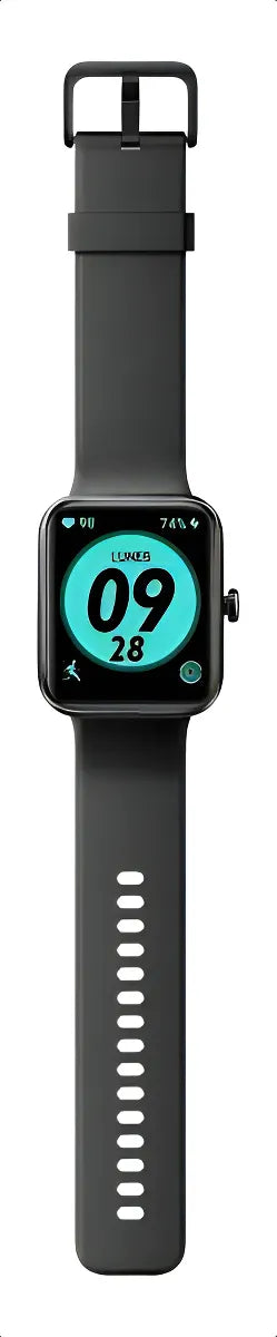 Reloj Smart K-watch 2 Kalley Diseño De La Malla Silicona Lisa Color Del Bisel Negro Color De La Caja Azul