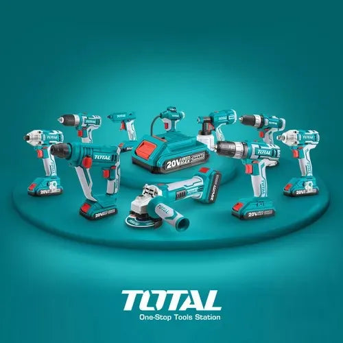 Combo Pulidora Inalámbrica 20v Taladro Inalámbrico Percutor Turquesa