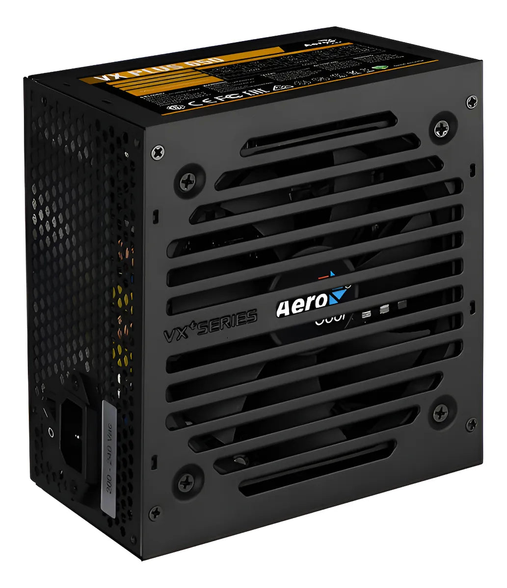 Fuente De Poder Para Pc Aerocool Vx650 Plus 650w Negro