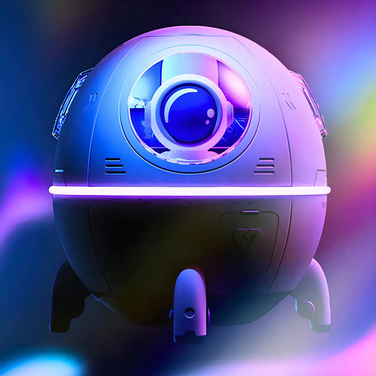 Humidificador y Difusor Utimix Brasil Espacial com Astronauta con voltaje de blanco