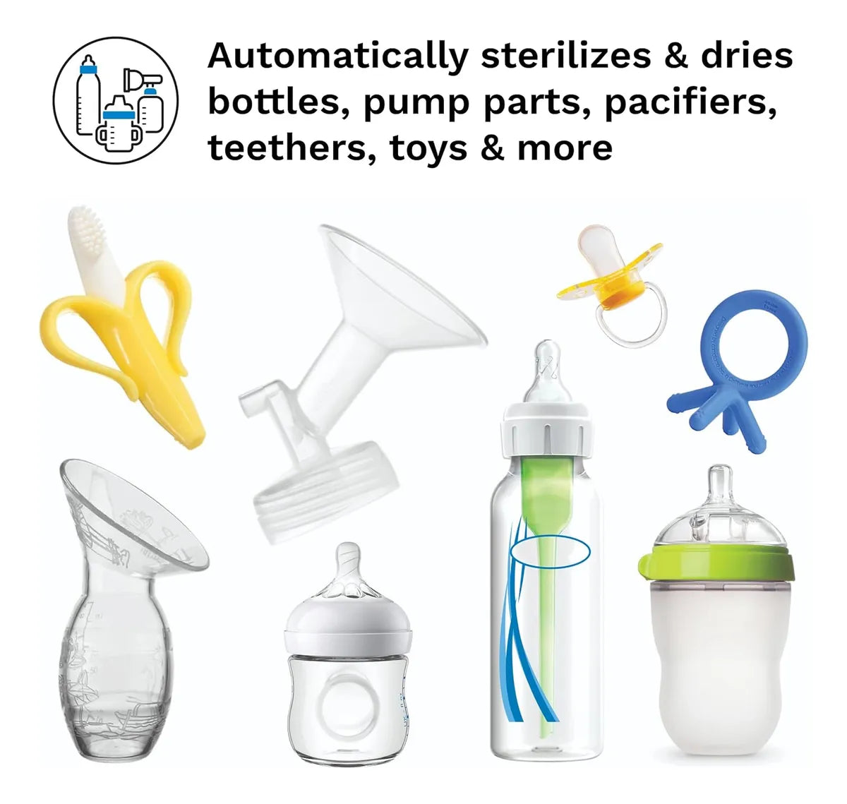 Esterilizador Rápido Baby Brezza Para Biberones Y Accesorios