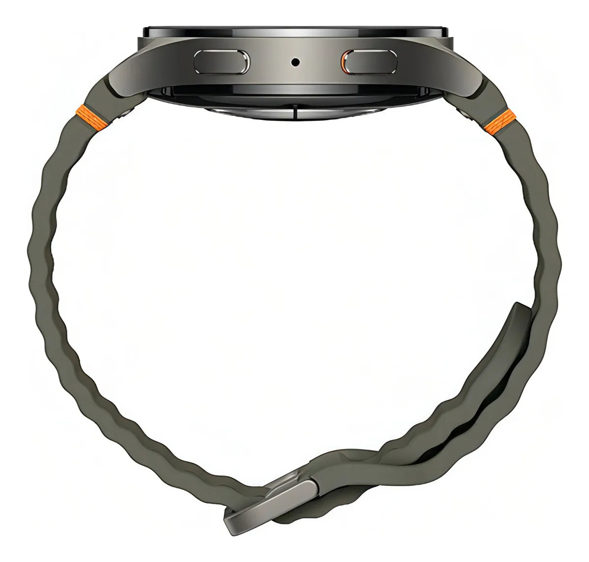 Samsung Galaxy Watch Watch 7 44mm Display de 1.47 con Correa de FKM Color Khaki