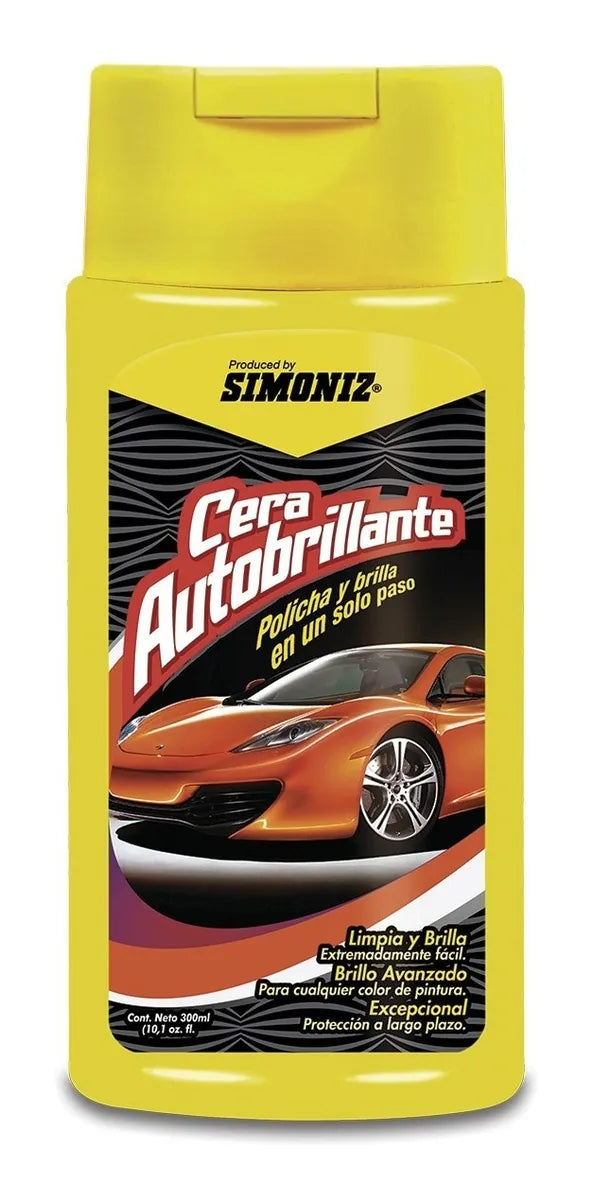 Cera Autobrillante Para Carro Polichar Y Brillar