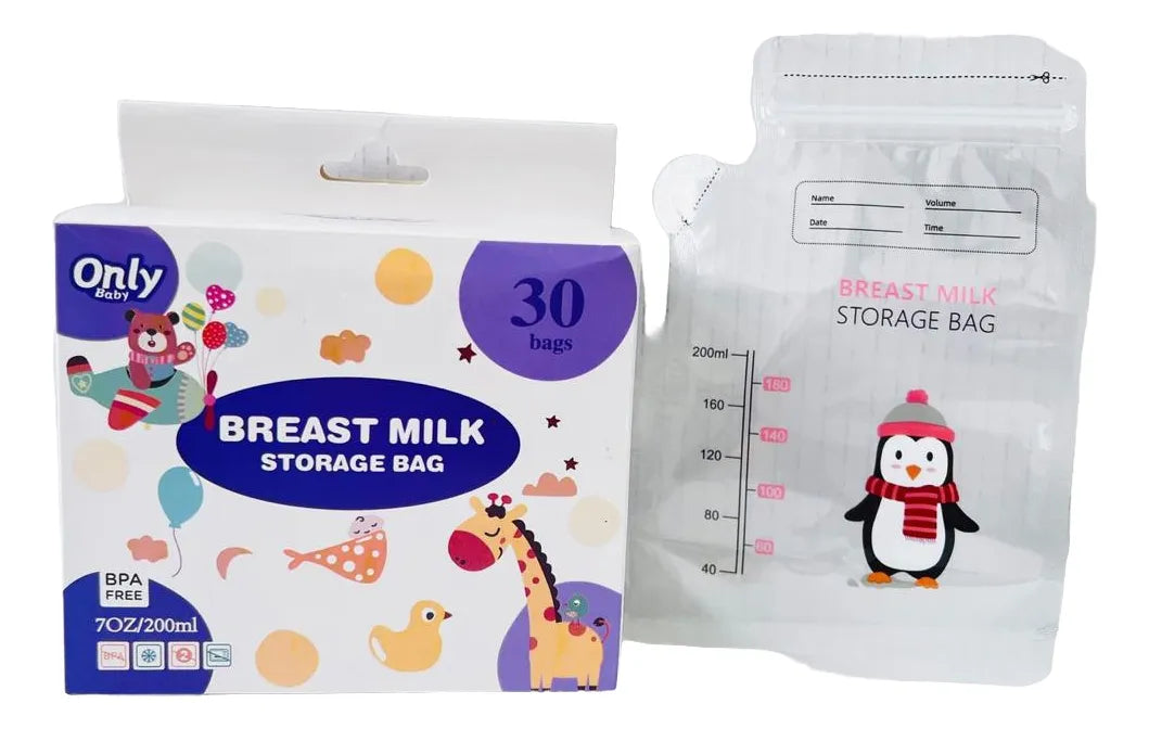 Bolsa Recolectora De Leche Materna- Only Baby -30 Unidades