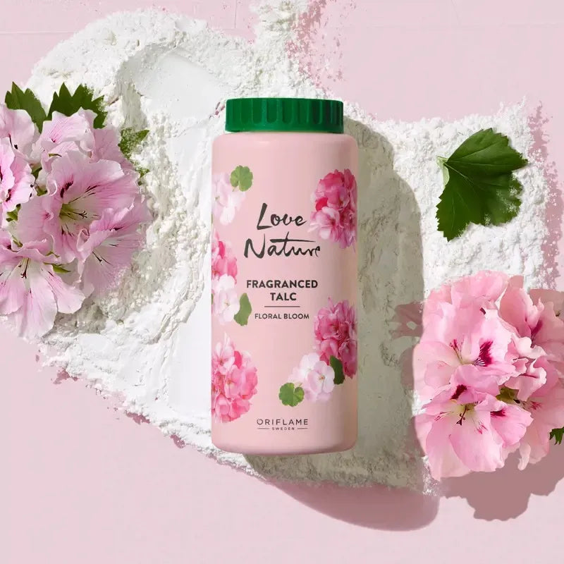 Set X2 Talcos Para Cuerpo Perfumados Lavanda Y Floral