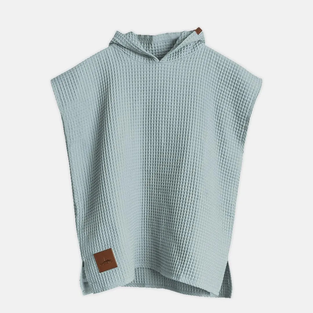 Portside Pier - Poncho De Toalla Con Capucha Premium Para Ni