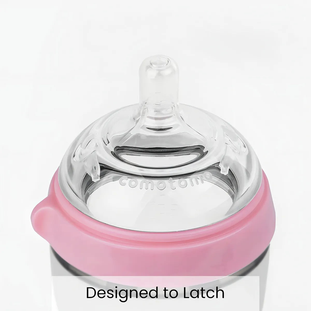 Comotomo Biberón Tacto Natural Flujo Medio 3-6 Meses 250 Ml