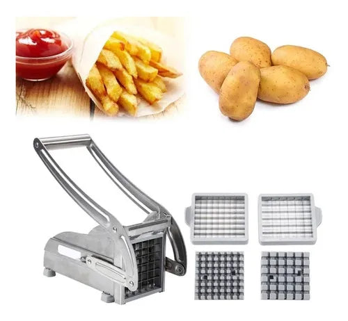 Cortador Rebanador Pica Papas A La Francesa Y Verduras
