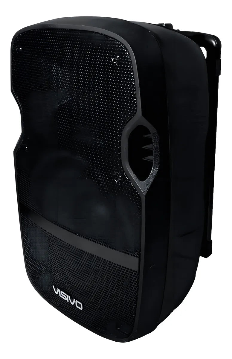 Cabina De Sonido 8 Visivo Activa Recargable 70w Color Negro